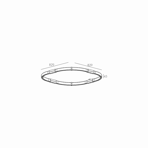Skarlat RCD-Y02 Round Track BR+BK