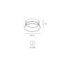 Skarlat  RDL73032 15W BK 4000K-0