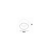 Skarlat RSLC78030 15W BK+WH 4000K-0