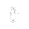 Skarlat  RSL74210 7W WH 3000K-0