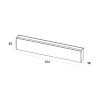 Skarlat  RWLB098 12W WH 4000K-0