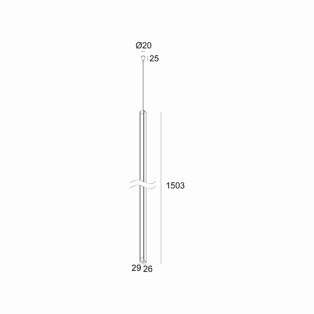 Skarlat  RHL77007 30W BK 4000K