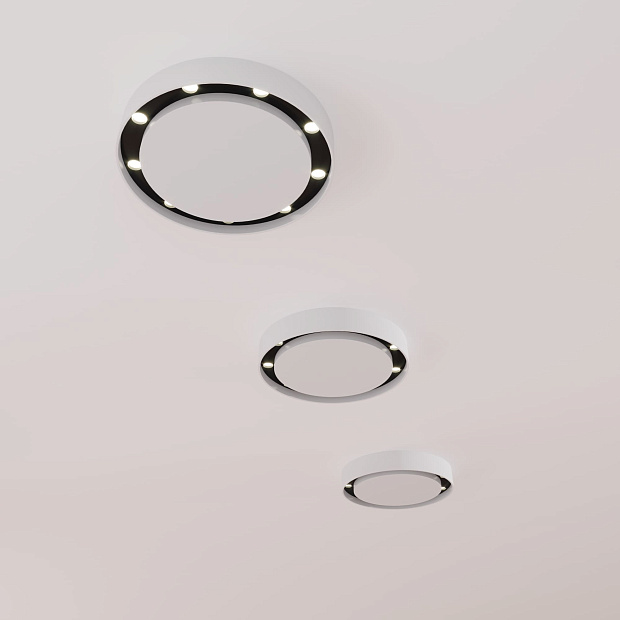 Skarlat RSLC78073 9×1.5W WH+BK 4000K