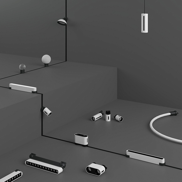 Skarlat RCZ-MZ04 7W WH+BK 4000K