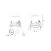 Skarlat  RSL74078 7W WH+BK 3000K-0