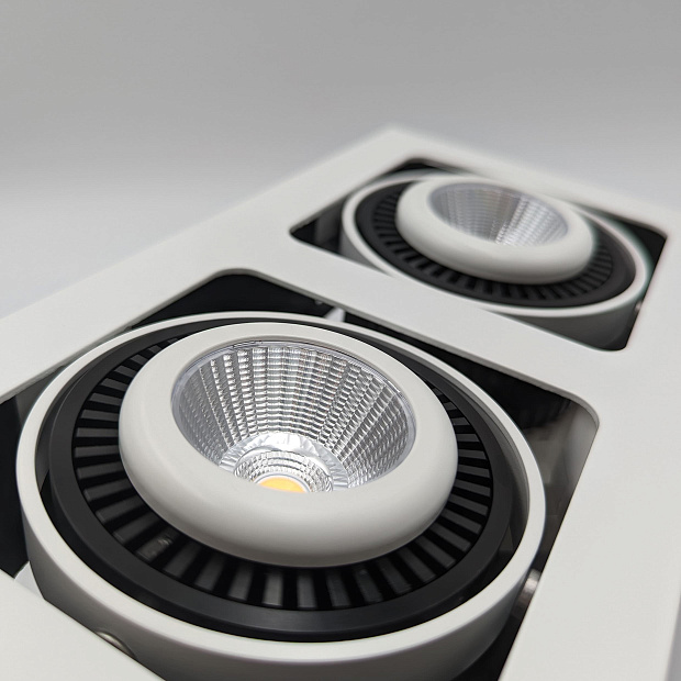 Skarlat  RGL7115-2 2×12W WH+BK 4000K