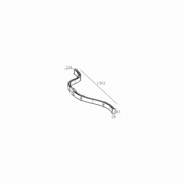 Skarlat RCD-S01 Curved Track BR+BK