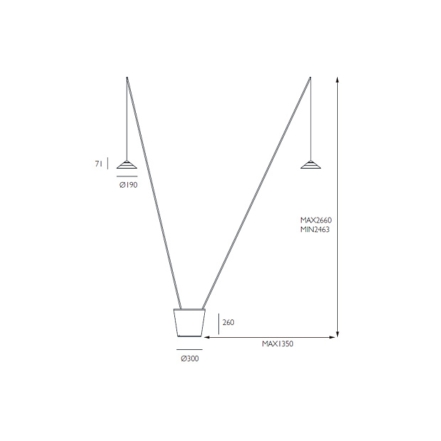 Skarlat  RLL8110 2×10W BK 3000K