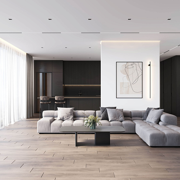 Skarlat  RSL74133 7W WH+BK 4000K