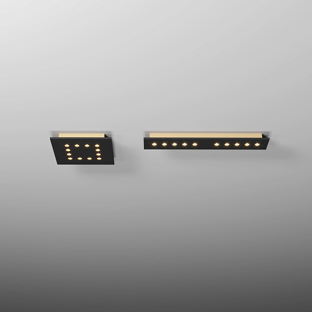 Skarlat  RSLC78065 10×1.5W BK+GD 3000K