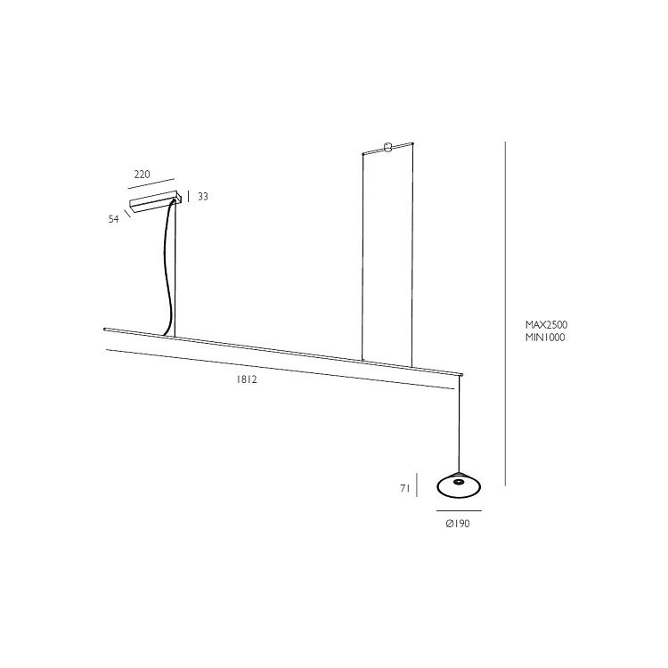 Skarlat  RHL7798 10W BK 4000K