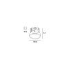 Skarlat RSL74091-2.5 7W WH 4000K-0