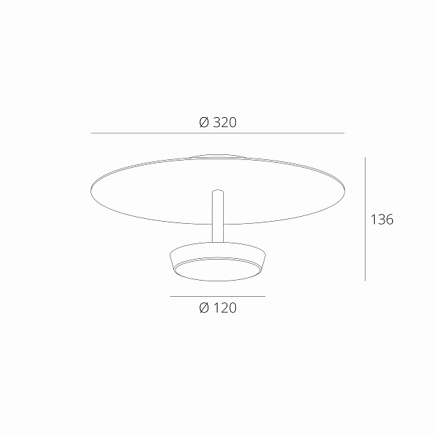 Skarlat RXD4003 12W BR+WH 4000K