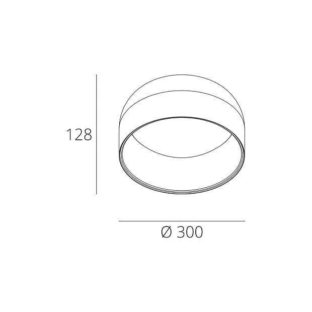 Skarlat RDLC79027 20W BK+WH 4000K