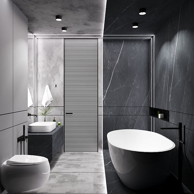 Skarlat RSLC78042 20W BK+WH 4000K