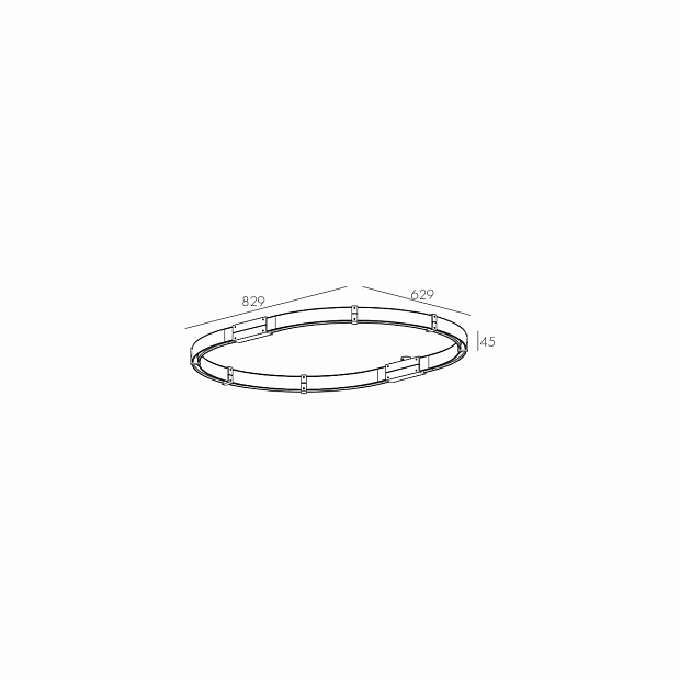 Skarlat RCD-Y01 Round Track BR+BK