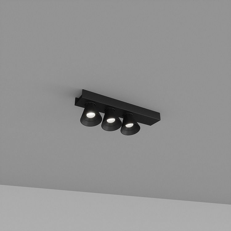 Skarlat  RSLC74131-3 3×7W BK 3000K