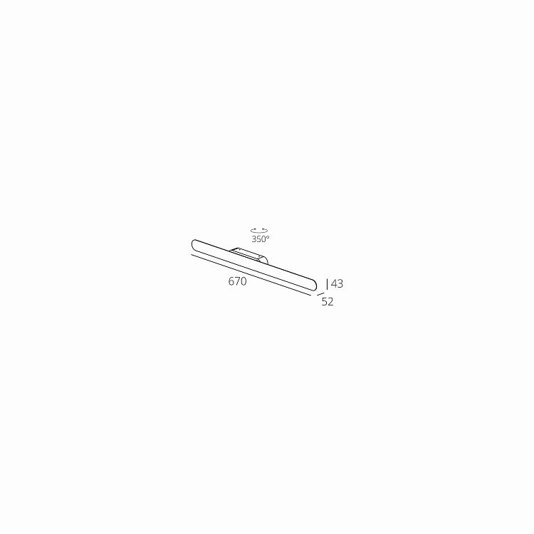 Skarlat  RWLB171 10W BK 3000K