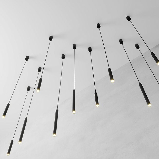 Skarlat  RHL7732 3W BK 3000K