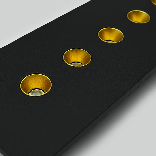 Skarlat  RSLC78065 10×1.5W BK+GD 3000K