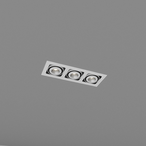 Skarlat  RGL7115-3 3×12W WH+BK 4000K