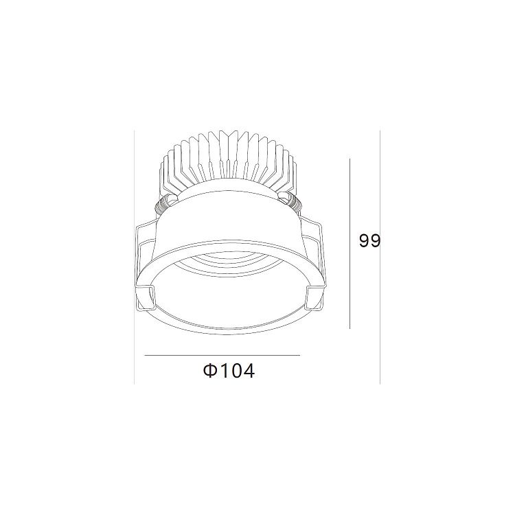 Skarlat RSL74W005-3 20W WH 4000K