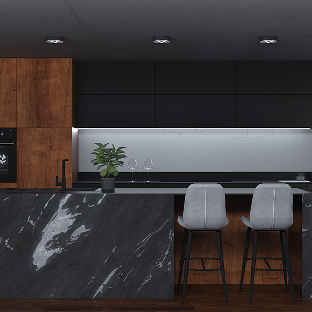 Skarlat  RSLС78032 3×3W WH+BK 4000K