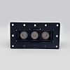 Skarlat RSL74145 3×2W BK 4000K-1