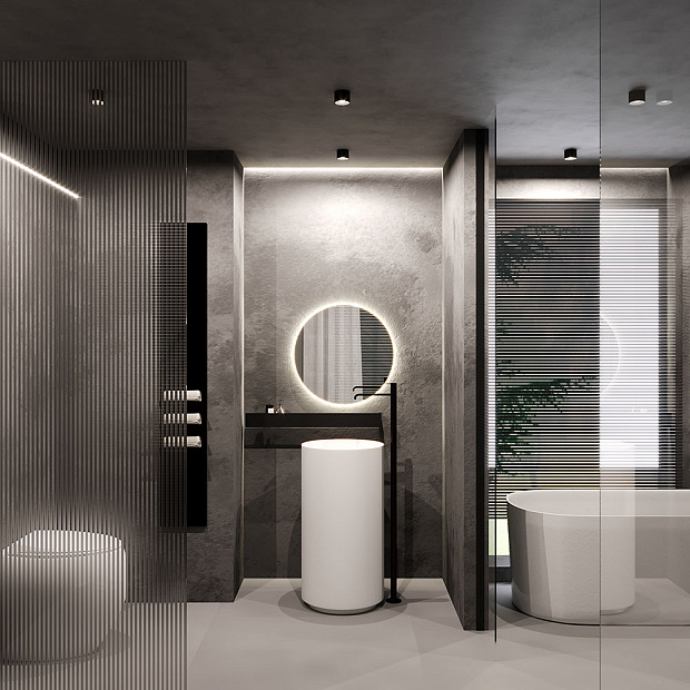 Skarlat RSLC78030 15W BK+WH 4000K