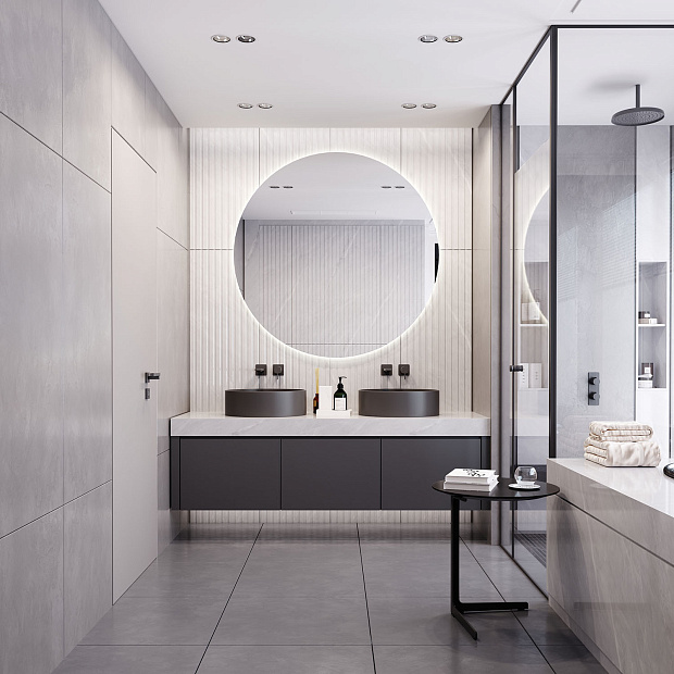 Skarlat RDL73027-6 25W WH+CHR 3000K