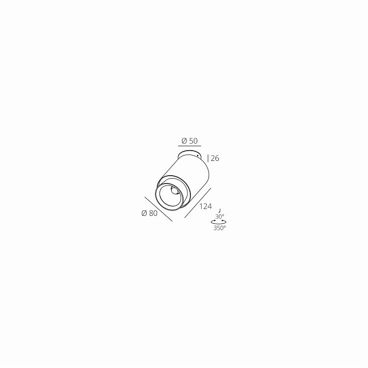 Skarlat  RSLC78015 15W WH+BK 4000K