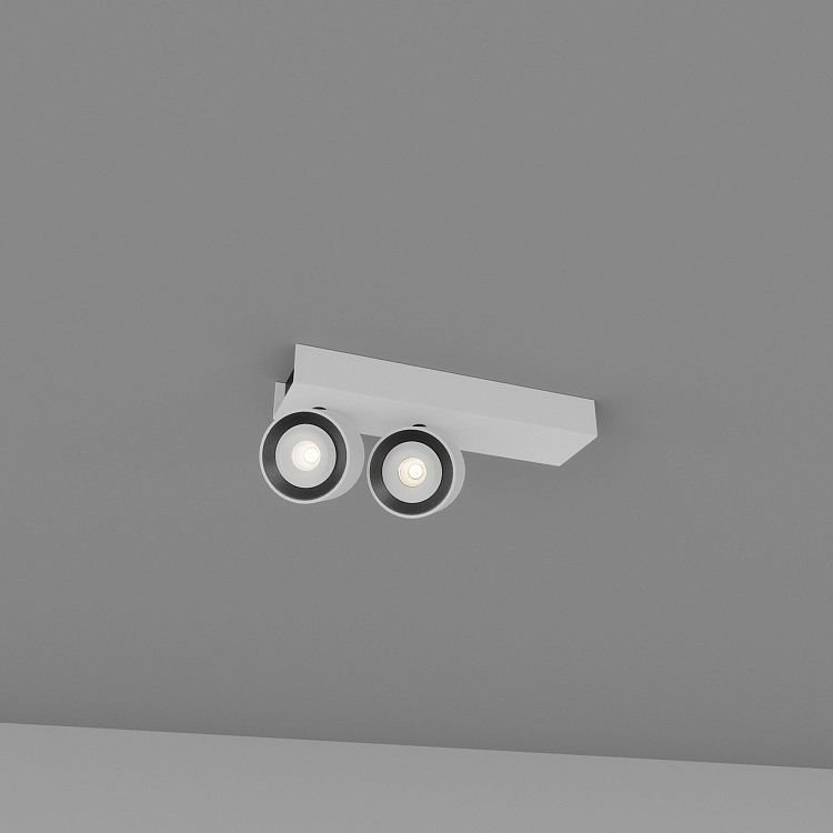 Skarlat  RSLC74126-2 2×7W WH+BK 3000K
