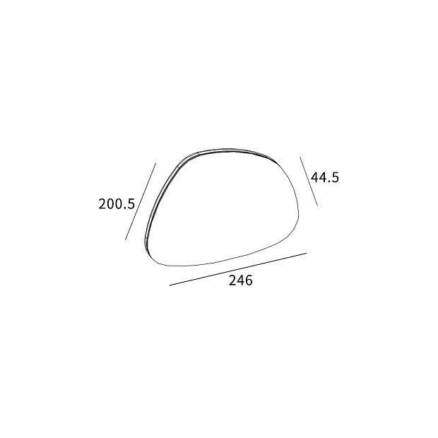 Skarlat  RWLB105 15W BK 3000K