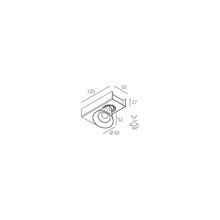Skarlat  RSLC74131-1 1×7W BK 4000K