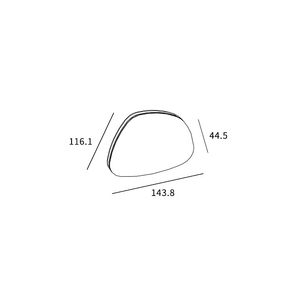 Skarlat  RWLB103 5W WH 4000K