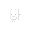 Skarlat RSLC78041 15W WH 3000K-0