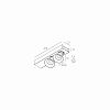 Skarlat  RSLC74131-2 2×7W BK 4000K-0