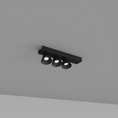 Skarlat  RSLC74131-3 3×7W BK 3000K