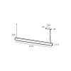 Skarlat  RHL77018 45W WH+BK 4000K-0