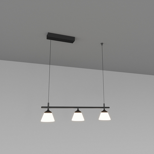 Skarlat RHL77026 3*6W BK 3000K