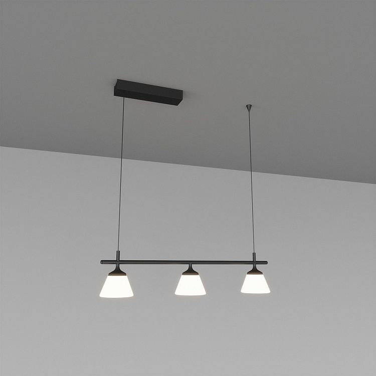 Skarlat RHL77026 3*6W BK 3000K