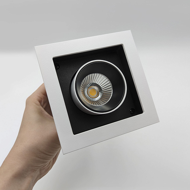 Skarlat  RGL7117-1 1×12W WH+BK 3000K