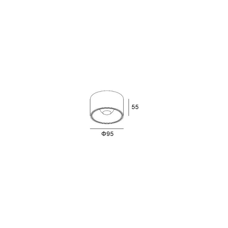 Skarlat RSLC78042 20W BK 3000K