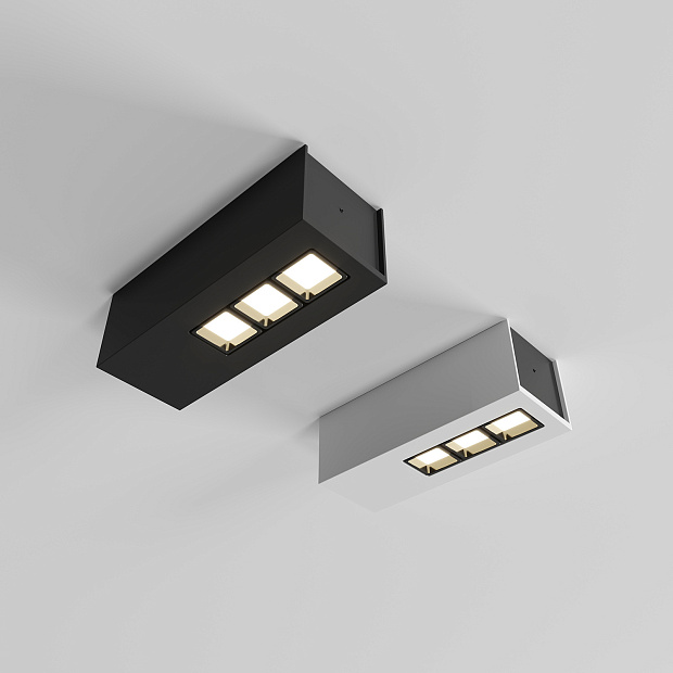 Skarlat RSLC78036 3×2W WH+BK 4000K