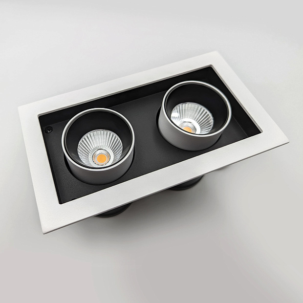 Skarlat  RGL7117-2 2×12W WH+BK 3000K