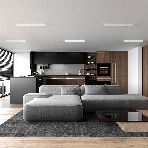 Skarlat RSLC78074-12 12×1.5W WH+BK 4000K