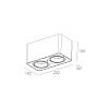 Skarlat RSLC78005 2*10W WH 3000K-0