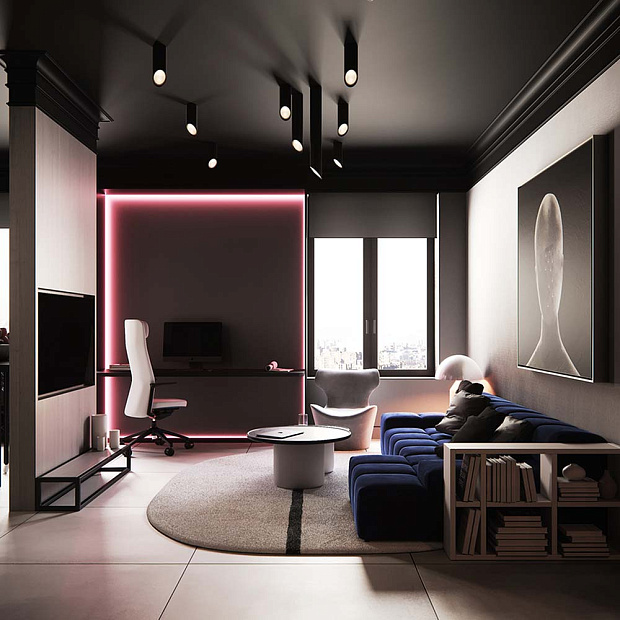 Skarlat  RSLC78008-25 7W WH+GD 3000K