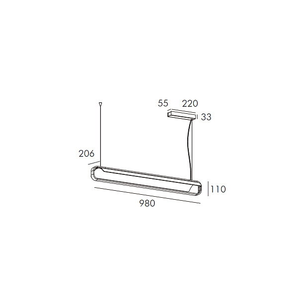Skarlat  RHL77016 27W WH+BK 4000K