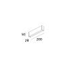 Skarlat RSLC78074-4 4×1.5W BK 3000K-0